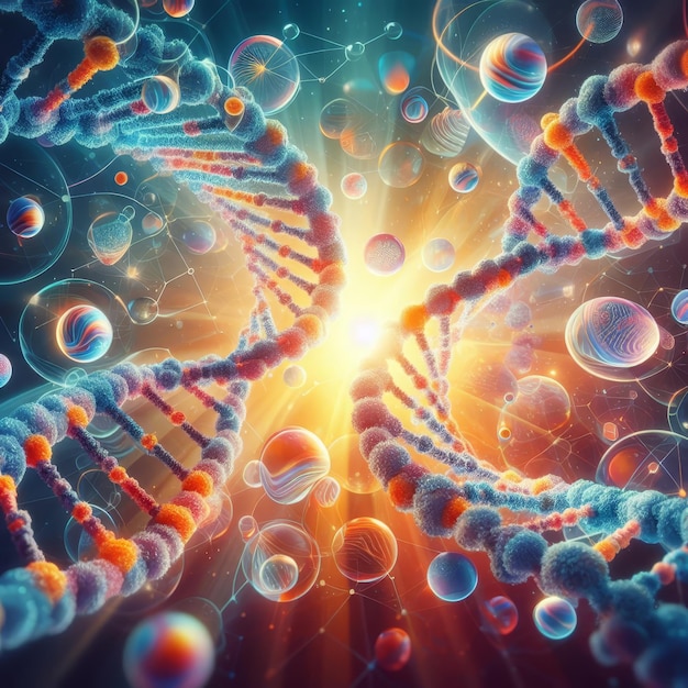 DNA 背景について