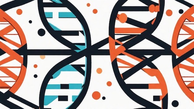 Photo dna and genetic code