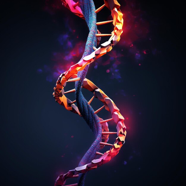 Photo dna illustration