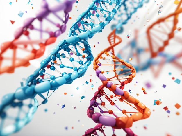 DNA Science Template Wallpaper or Banner 7
