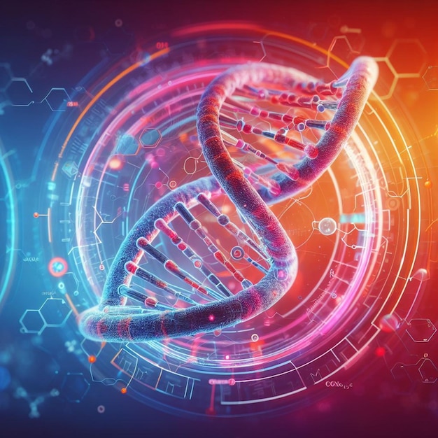 dna strand image