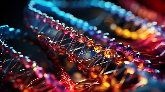 Структура ДНК в фотореалистическом виде