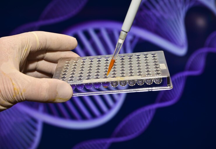 Photo dna testing in genetic laboratories