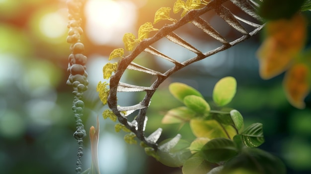 DNA van planten Technologieën van toekomstige teelt van landbouwgewassen Generatieve AI