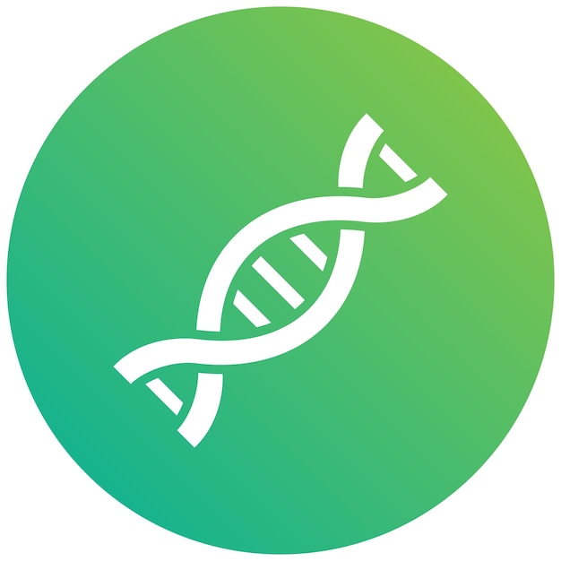 Photo dna vector icon design illustration