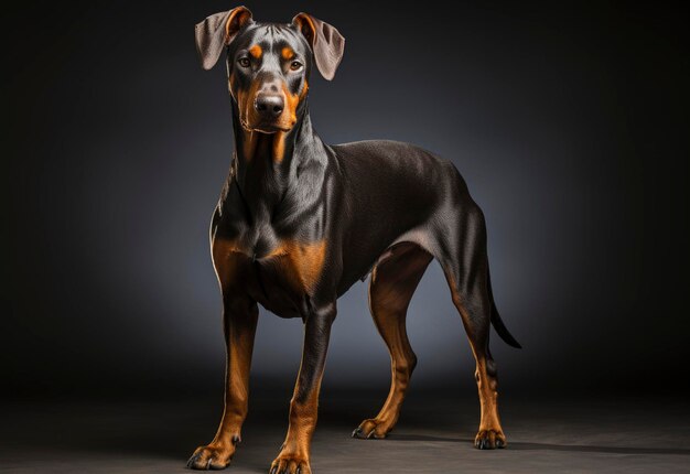 Foto cane dobermann