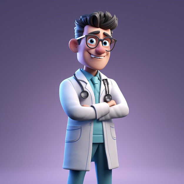 Doctor Cartoon Character