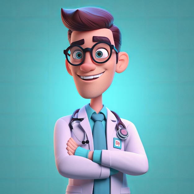 Doctor Cartoon Character