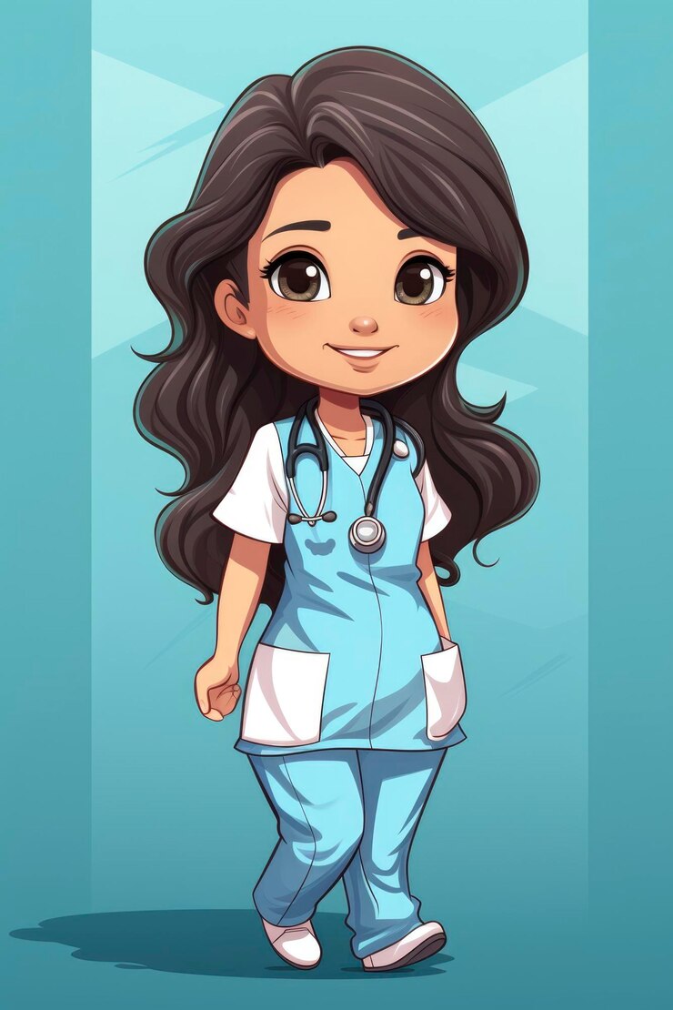 Doctor cartoon illustration