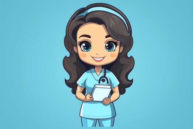 Doctor cartoon illustration