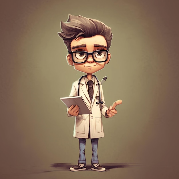 doctor character illustration