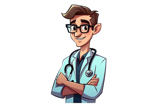 doctor character illustration