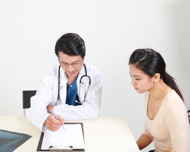 Doctor and Patient Consultation