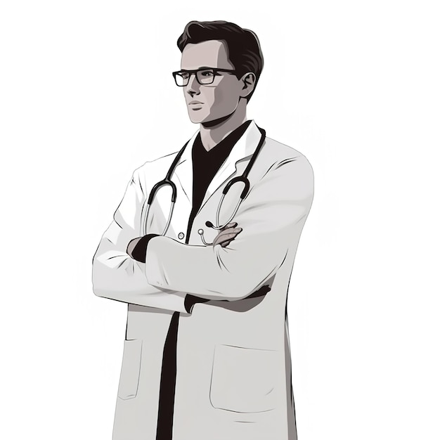 Doctor's day vector illustration of doctor's dayillustration