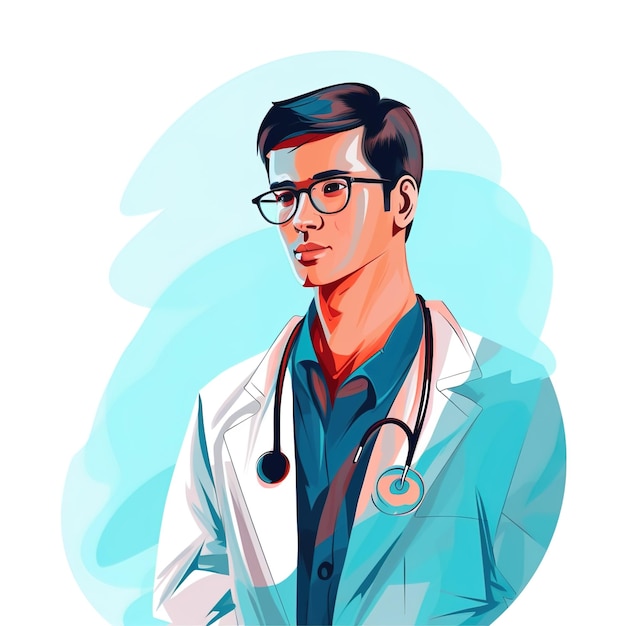 Doctor's day vector illustration of doctor's dayillustration