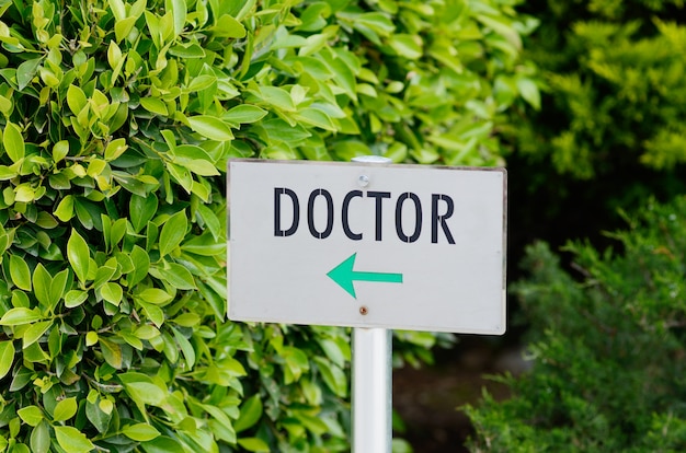 Doctor sign