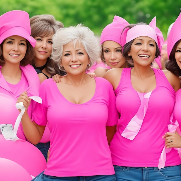 유방암 인식의 달이 전 세계로 확산되도록 지원하는 의사