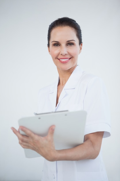 Doctor taking down medical notes