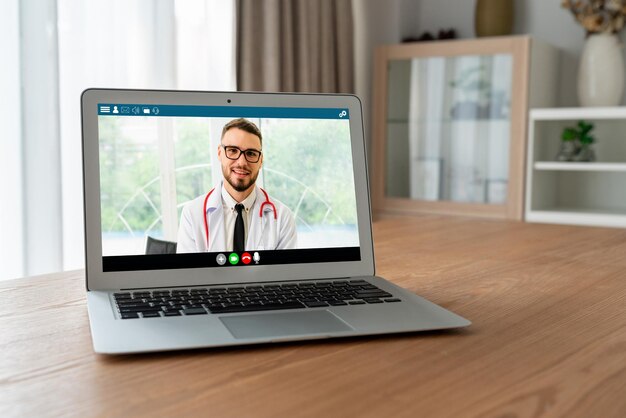 Doctor video call online by modish telemedicine software application