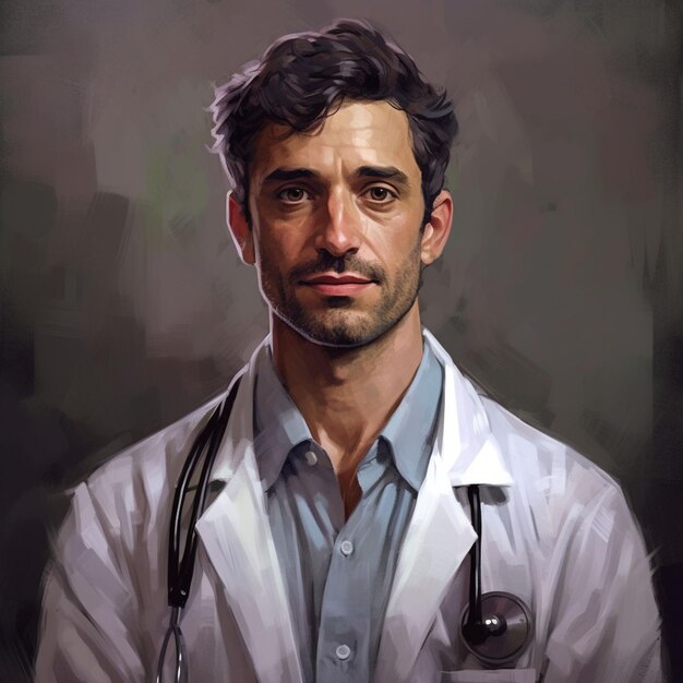 Photo a doctor wearing a lab coat