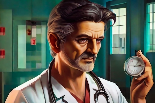 doctor with stethoscope