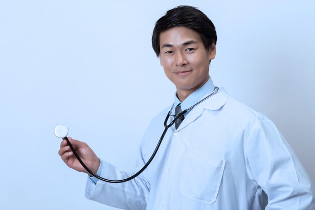 Doctor with stethoscope