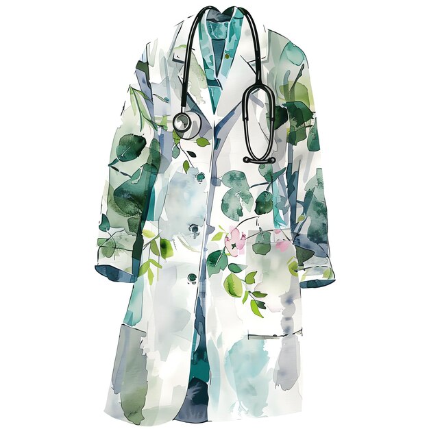 doctors coatmedical green