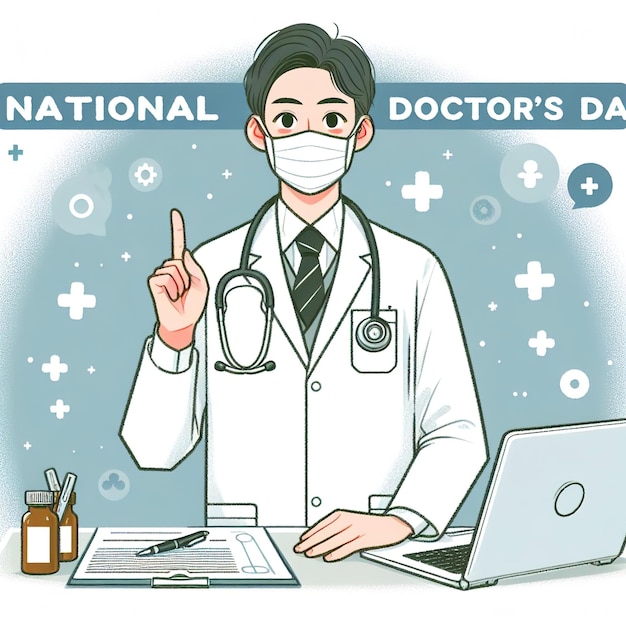 Doctors Day-illustratie