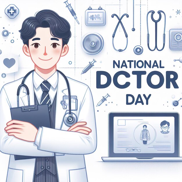 Doctors Day illustration