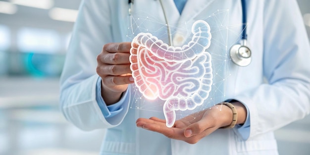 Doctors hands lovingly treating his patients