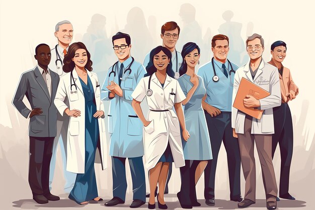 doctors and nurses