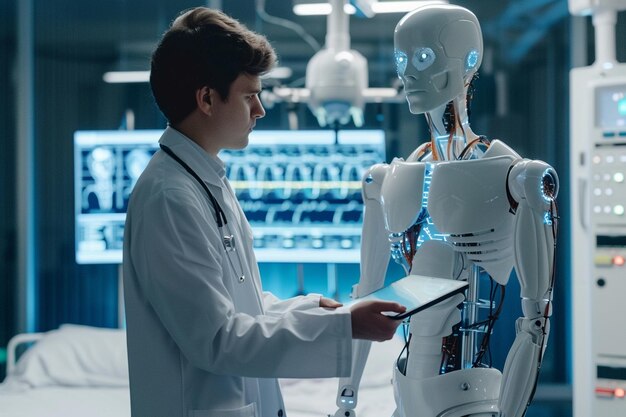 Doctors using AI for remote patient monitoring ar ... Circuit Diagram