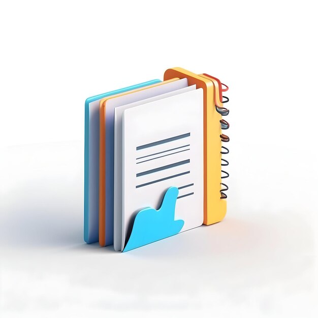 Document icon File symbol Paperwork concept Office document Document page File folder Document
