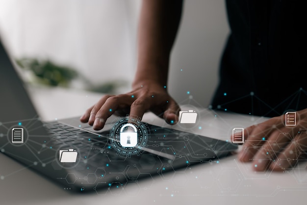 document management system dms online documentation database and digital file storage with data encryption files can be accessed by logging onto the cloud computing system network