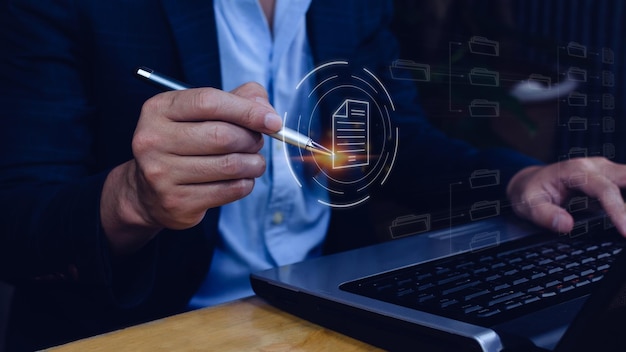 document management system dms online documentation database and process automation to efficiently manage files knowledge and documentation enterprise with erp corporate business technology