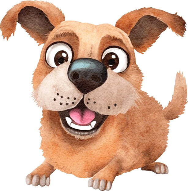 Dog cartoon character