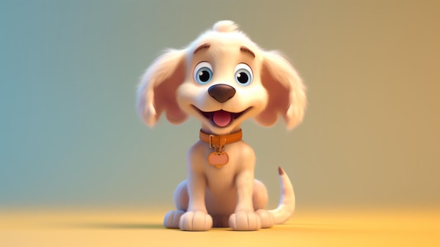 Dog cartoonc haractersGenerative AI