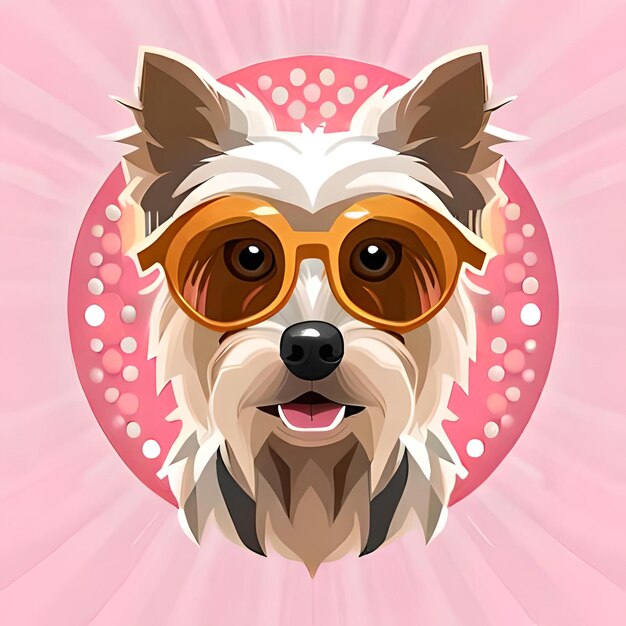 Photo dog illustration