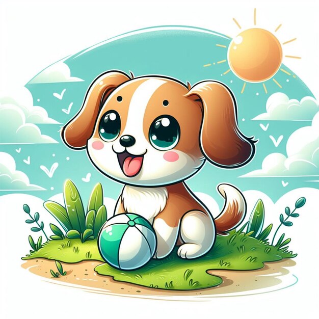 Photo dog illustrations