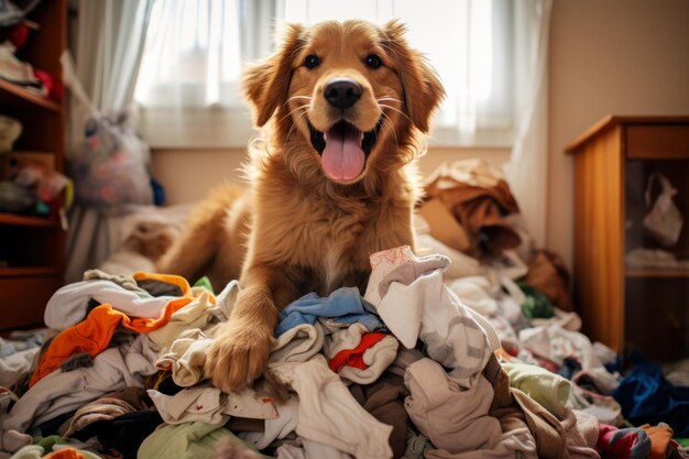 犬が家を乱した