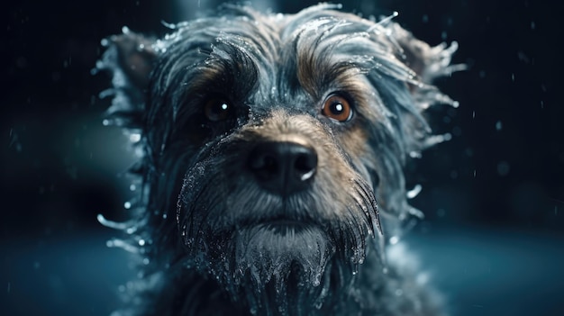 A dog named the dog is in a scene from the film'the dog '