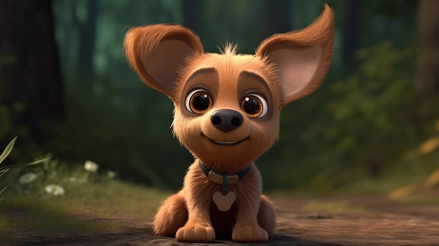 A dog named puppy from disney's the secret life of pets