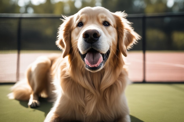 公園の犬 公園の犬