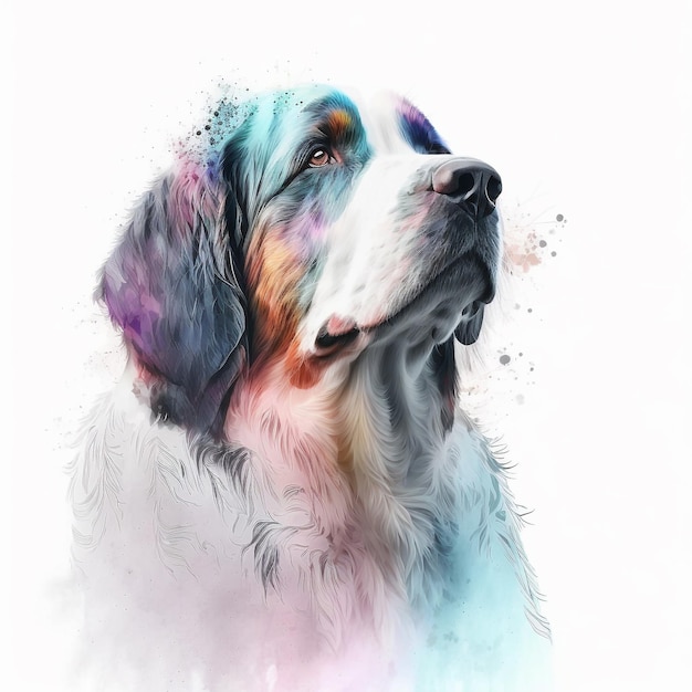 Dog Puppy Cute Abstract Pastel