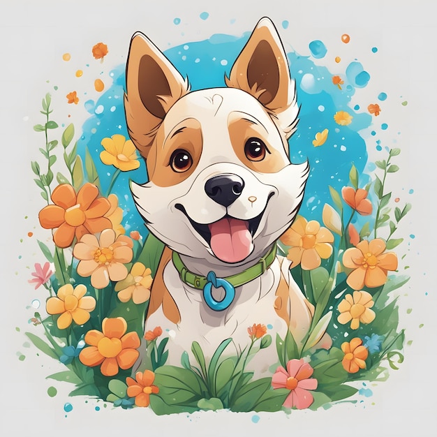 Dog Sticker Design