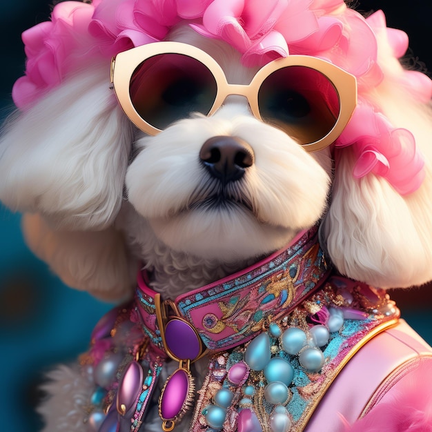 dog in sunglasses cute chihuahua with a pet dog in sunglasses pet in the summer pet dog c