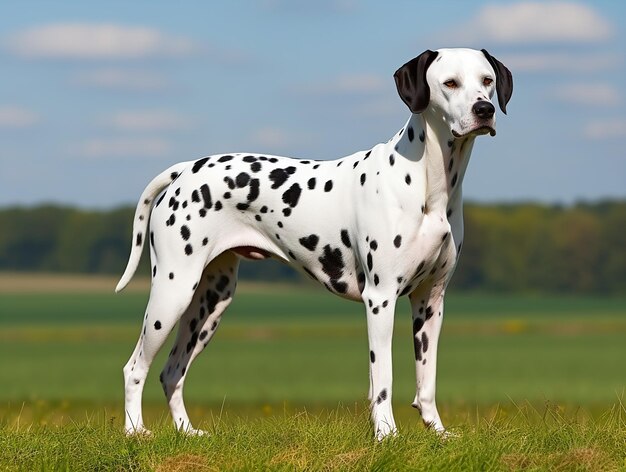 Premium Photo | A dog that has spots on its body