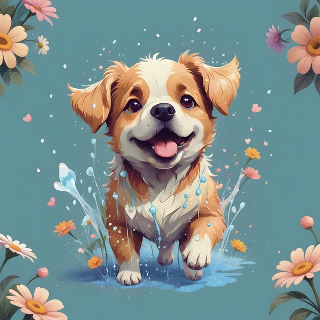 Dog Vector Graphic