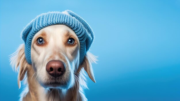 A dog wearing hat Generative AI