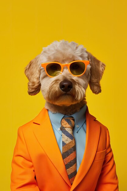 Dog Wearing Suits Dogs Dogs Suit Sunglasses wearing Dog